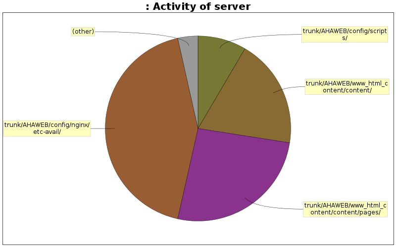 Activity of server